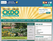Tablet Screenshot of ckdo.ca